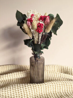 Mini Bouquets De Fleurs Séchées - 6 Pièces, Décoration Rustique Naturelle Pour Mariage, Maison Ou Cadeau Fête Des Mères