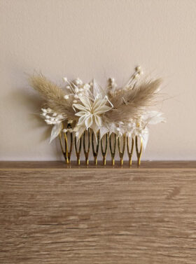 événement👰🤵 - Accessoires de mariage - Confection de peignes de fleurs séchées et stabilisées